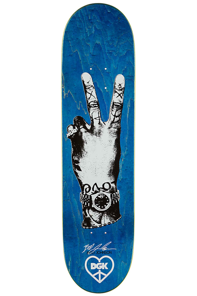 DGK Skateboards Peace & Love 8.25" Deck (pink)