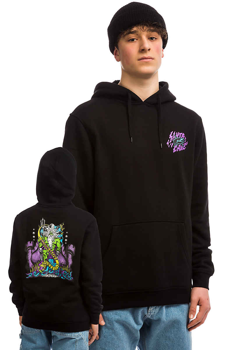 Santa Cruz Jessee Neptune sweat à capuche (black)