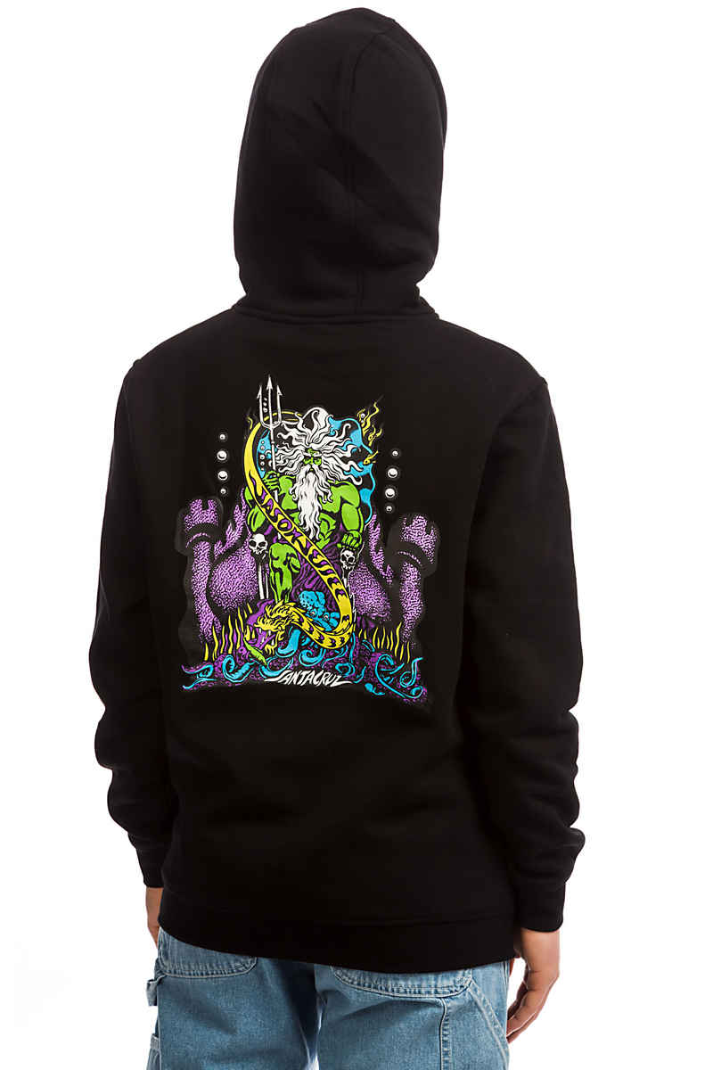 Santa Cruz Jessee Neptune sweat à capuche (black)
