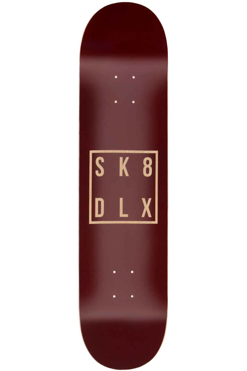 SK8DLX Classy Series 8.25" Deck (red)