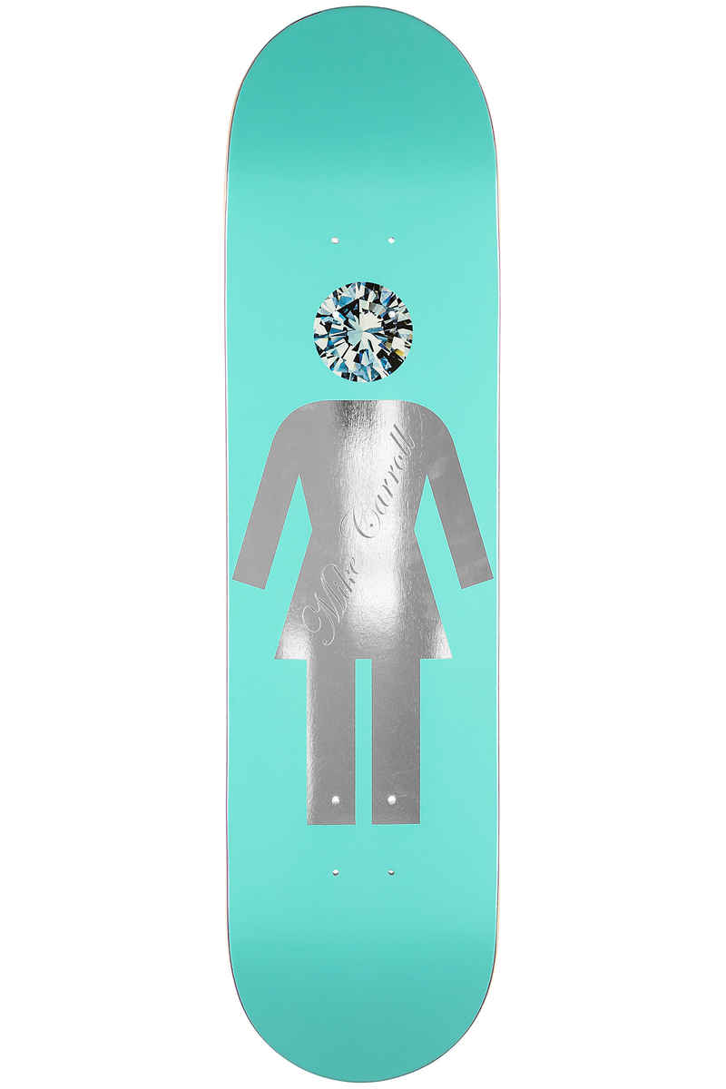 Girl x Diamond Carroll 8" Deck (turquoise)