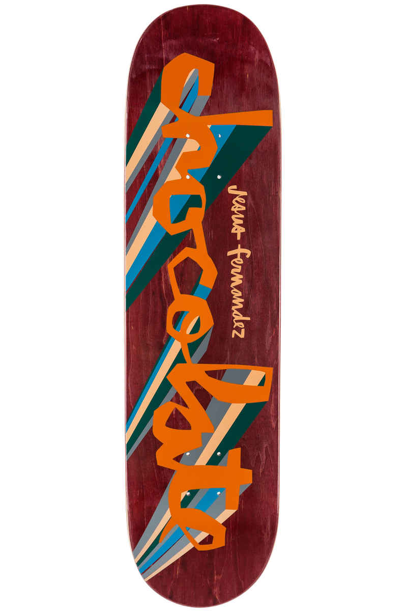 Chocolate Fernandez Original Chunk 8.25" Planche Skate (red)