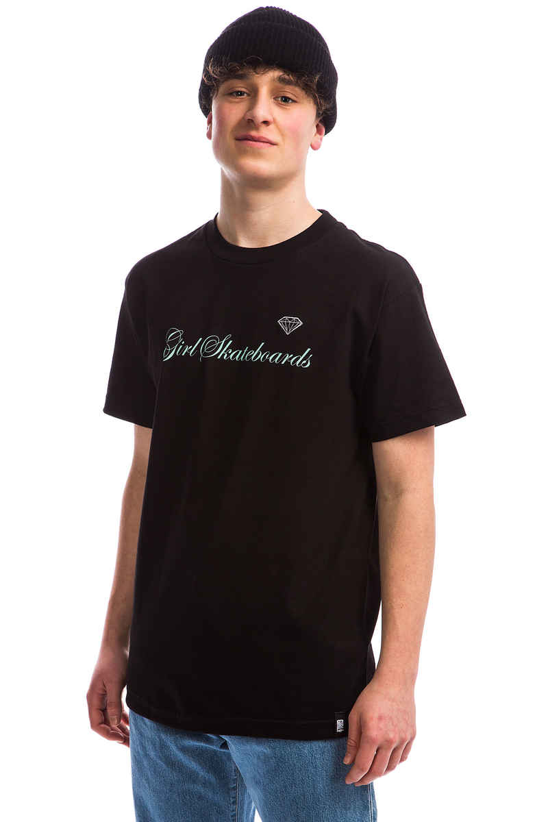 Girl x Diamond Supply T-Shirt (black)