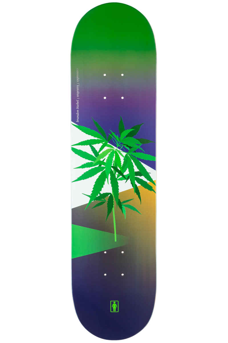 Girl Biebel Psychedelic Plants 8" Tabla (multi)