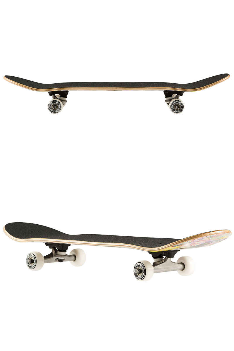 Real Team Oval Glitch 8.25" Complete-Skateboard (multi)