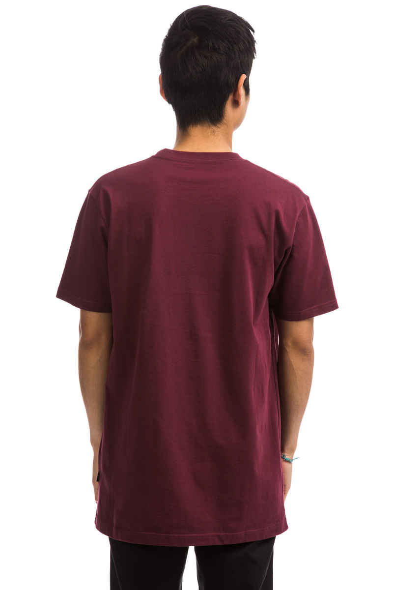 Cleptomanicx Embro Gull T-Shirt (windsor wine)