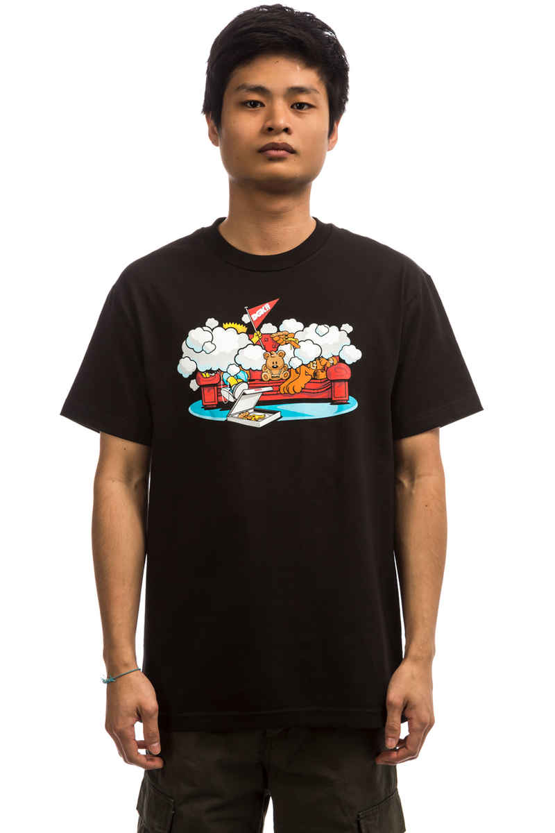 DGK Skateboards Clouded T-Shirt (black)