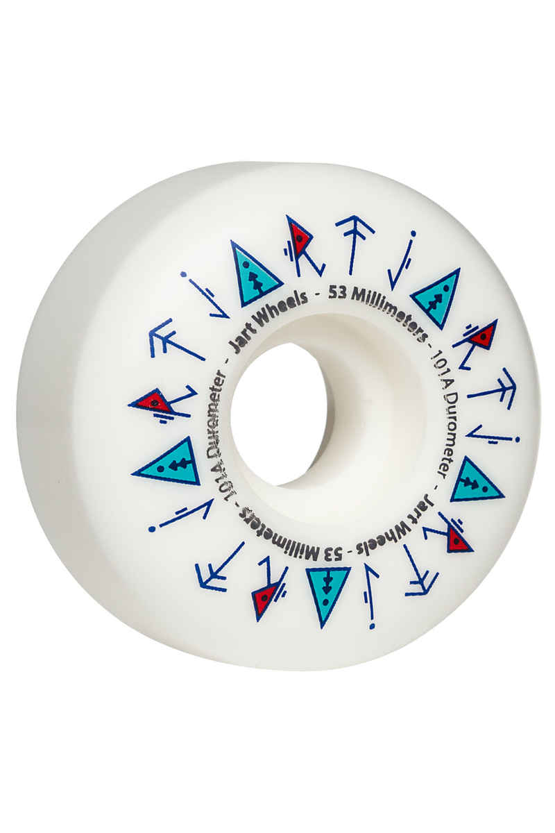 Jart Skateboards Totem Rollen (white) 53mm 101A 4er Pack