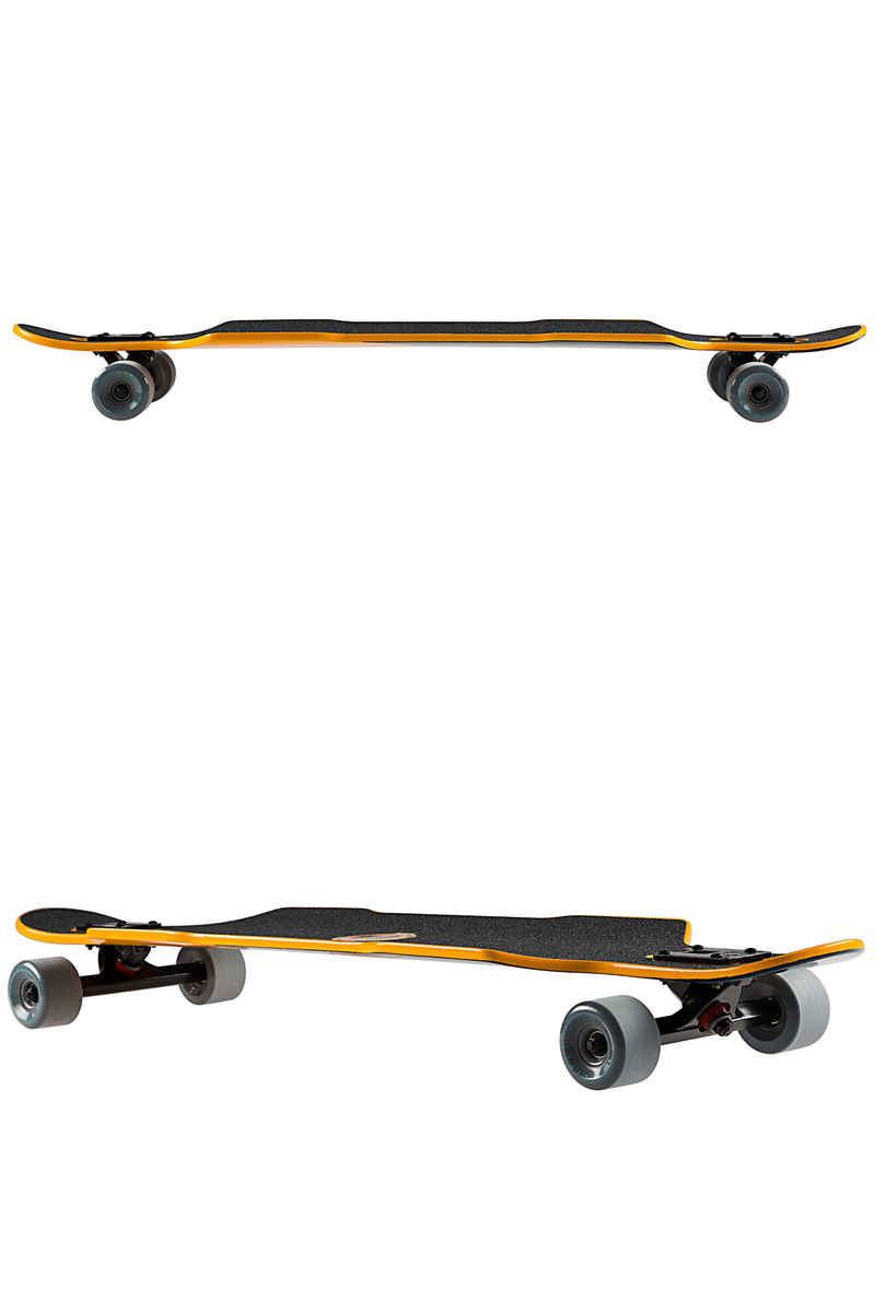 Long Island Leaves 41.65" (105,8cm) Longboard completo (blue orange)