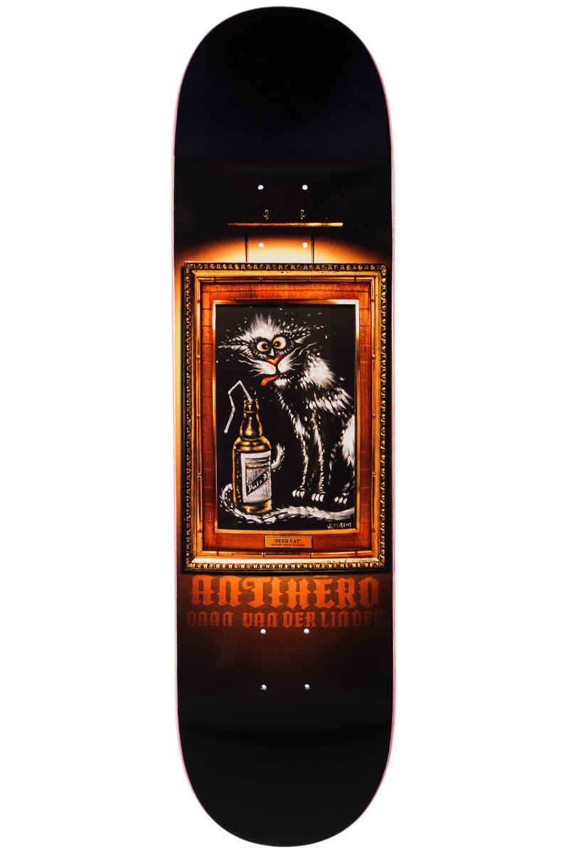 Anti Hero Van Der Linden Black Velvet 8.25" Planche Skate (black)