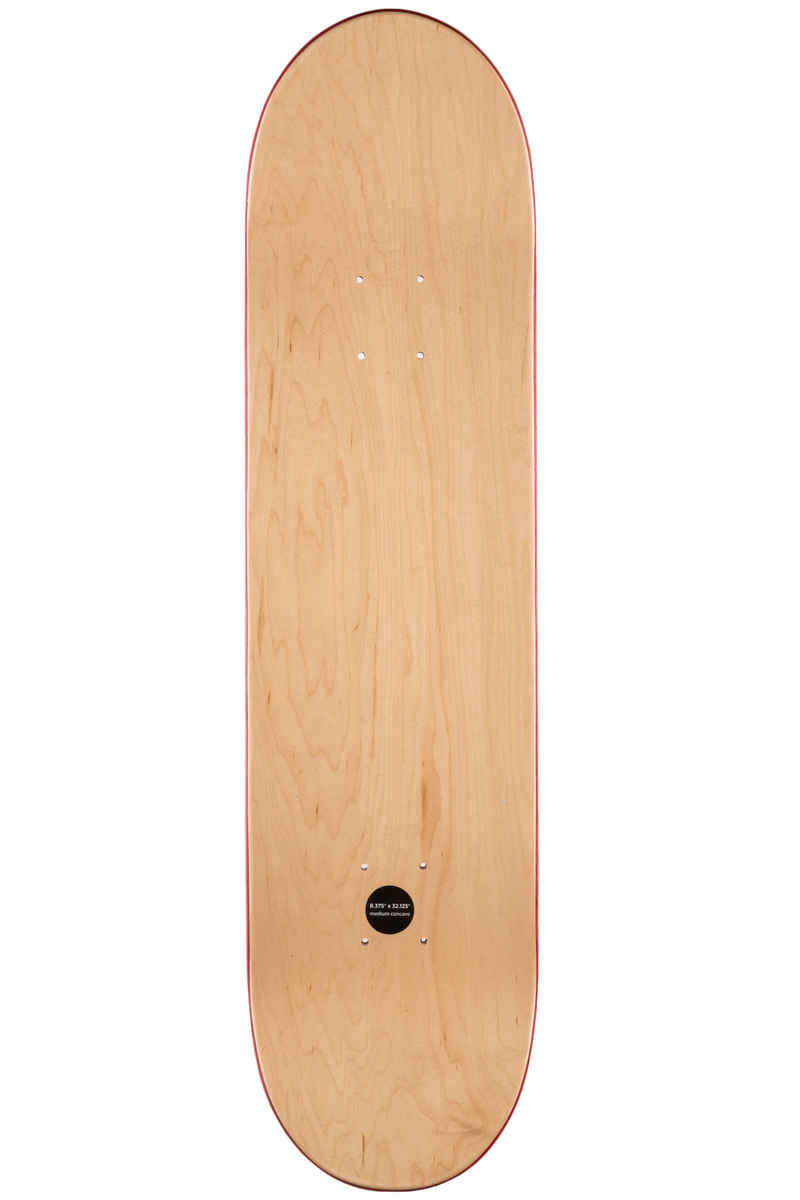 Trap Skateboards Big Logo 8.375" Deck (yellow red)
