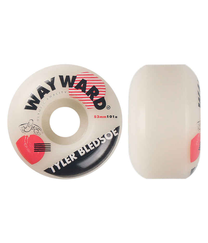 Wayward Bledsoe Hurdle Round Ruote (white) 53mm 101A pacco da 4