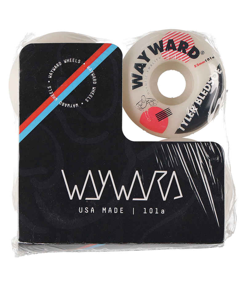 Wayward Bledsoe Hurdle Round Ruote (white) 53mm 101A pacco da 4