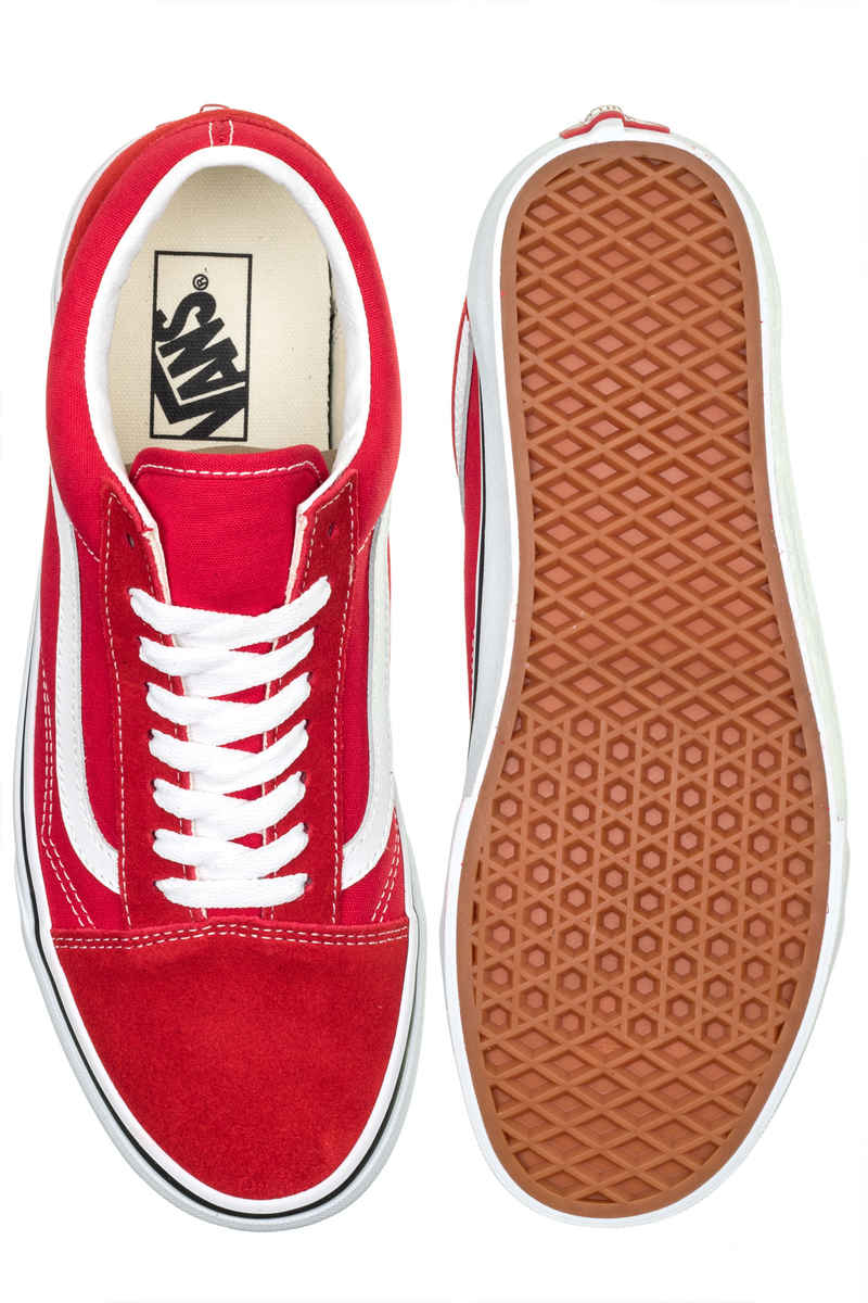 Vans Old Skool Scarpa women (racing red true white)