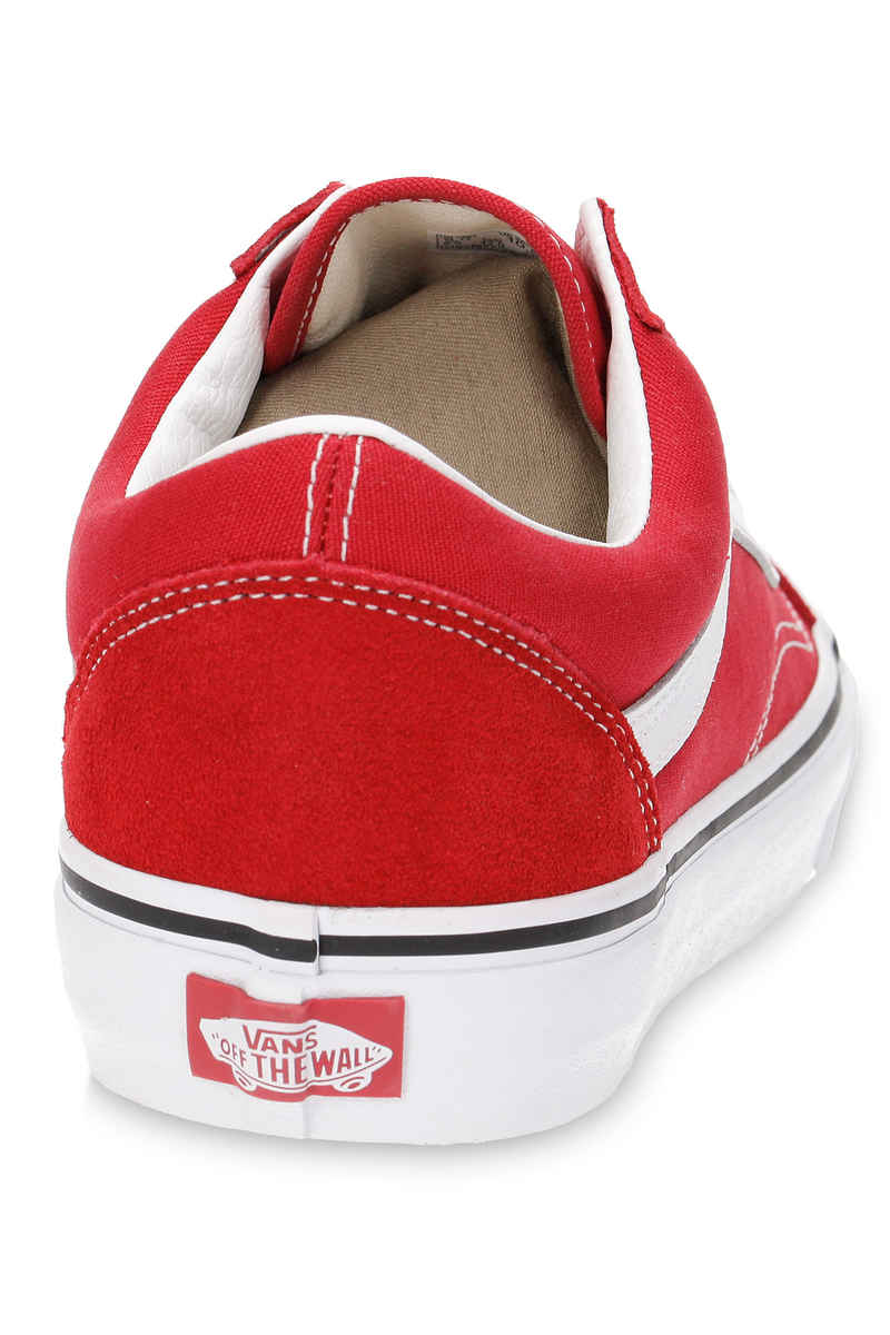 Vans Old Skool Scarpa women (racing red true white)