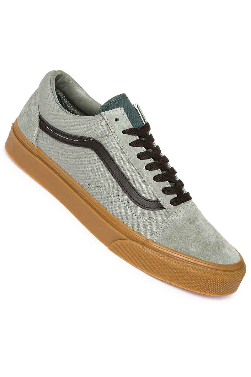 Vans Old Skool Shoes (shadow trekking green gum)