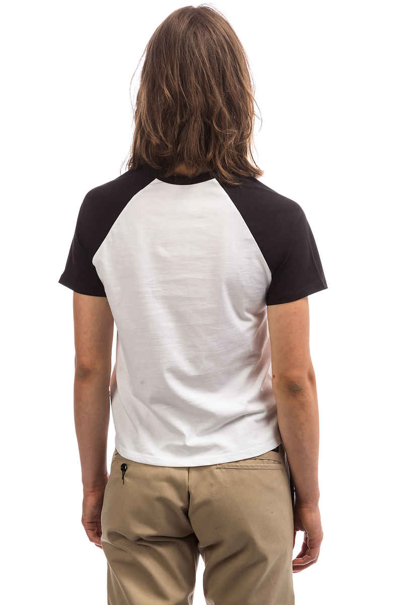 Vans Boxed Ringer Raglan T-shirt women (white black)