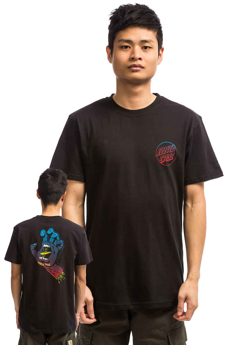 Santa Cruz Fade Hand T-Shirt (black)