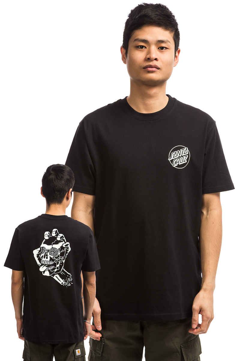 Santa Cruz Screaming Skull T-Shirt (black)