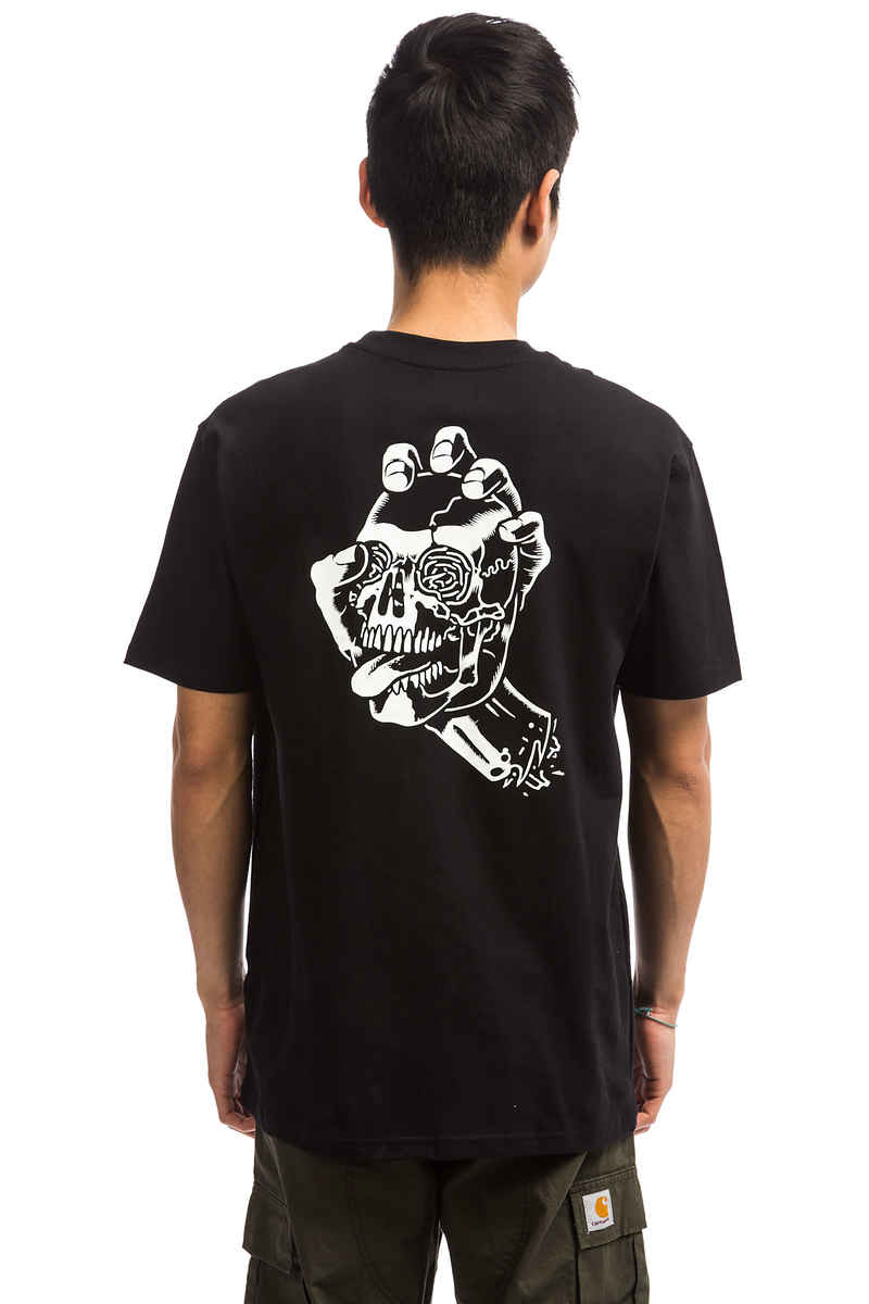 Santa Cruz Screaming Skull T-Shirt (black)