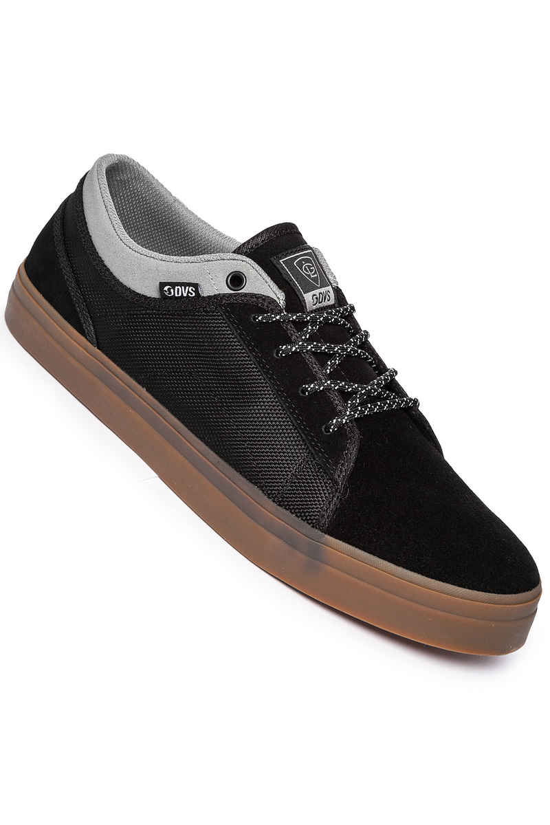 DVS Aversa+ Suede Shoes (black grey lutzka)