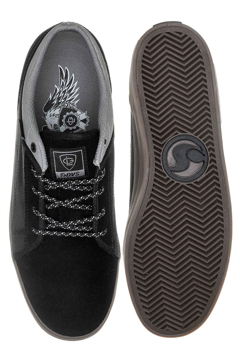 DVS Aversa+ Suede Shoes (black grey lutzka)