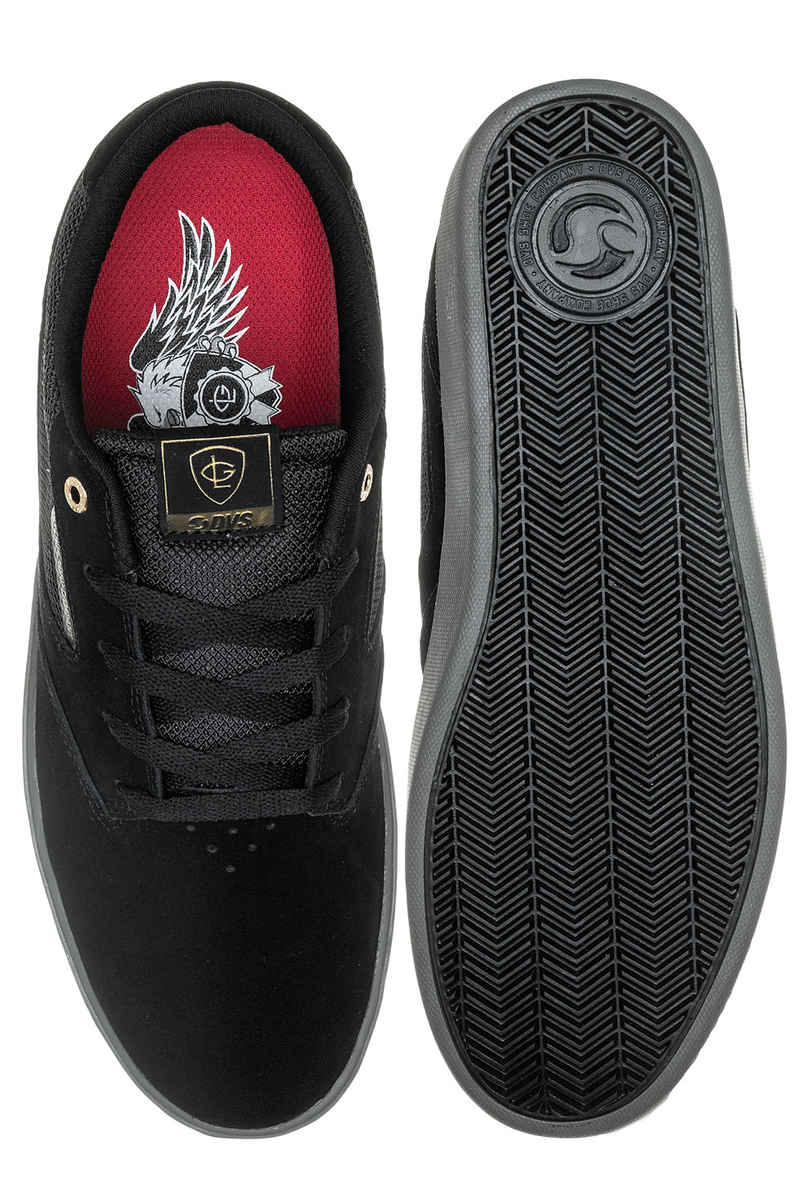 DVS Pressure SC+ Suede Schoen (black charcoal lutzke)