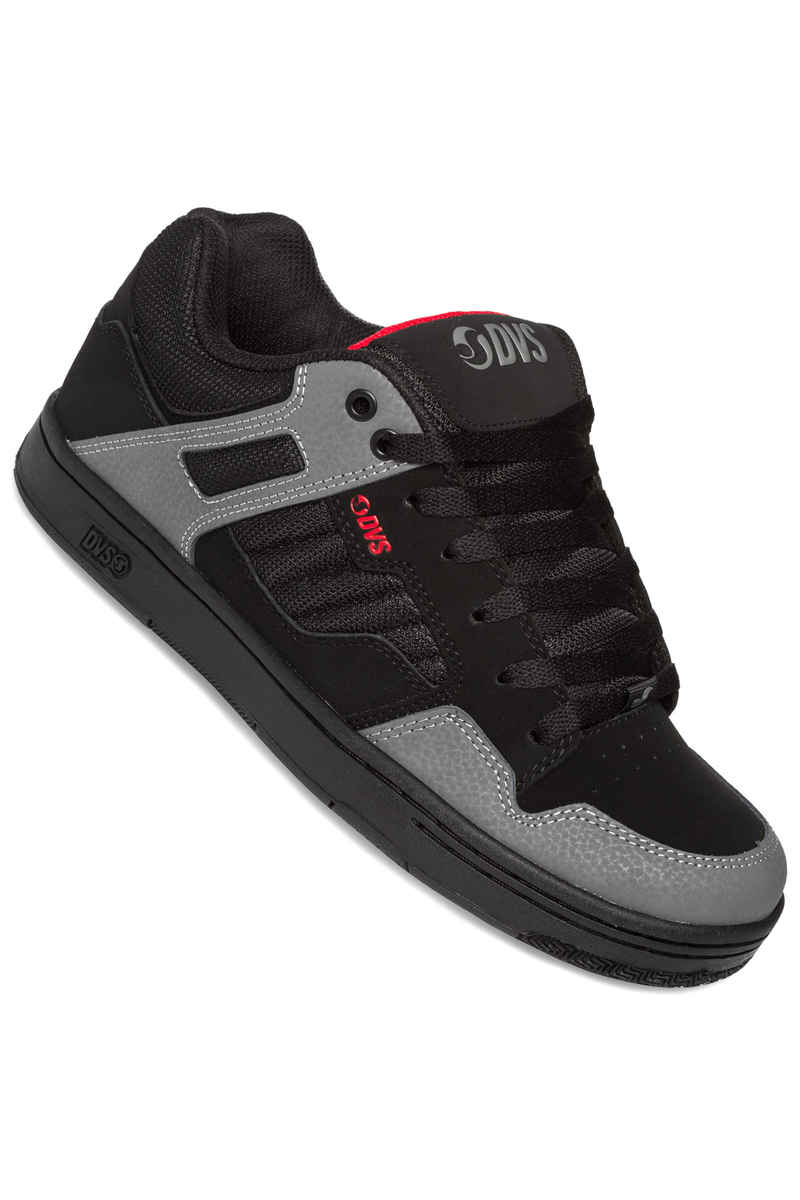 DVS Enduro 125 Nubuck Shoes (black charcoal red)
