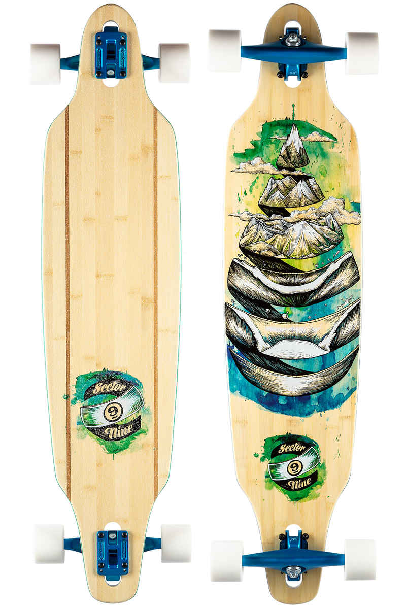 Sector 9 Bamboo Droplet Lookout 41.125" (104,5cm)) Complete-Longboard (multi)