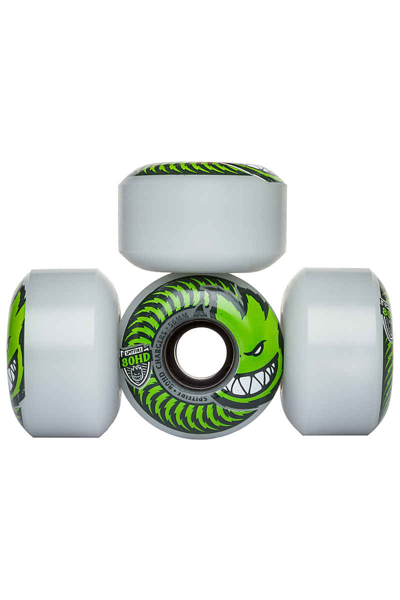 Spitfire Charger Classic Rollen (clear green) 56mm 4er Pack 80A