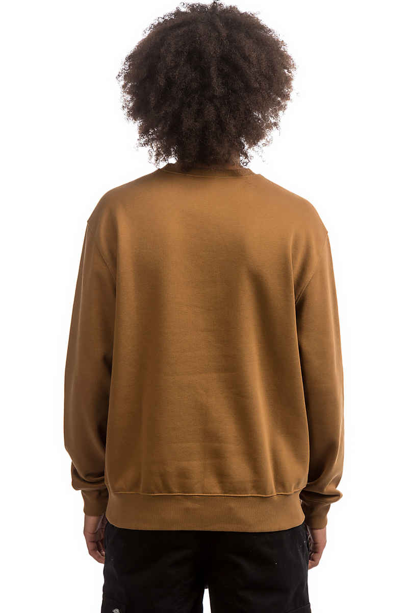 Carhartt WIP Basic Sweater (hamilton brown black)