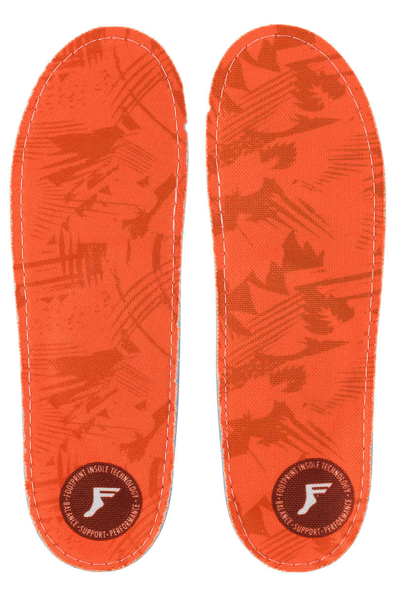 Footprint Camo King Foam Orthotics Einlegesohlen (orange)