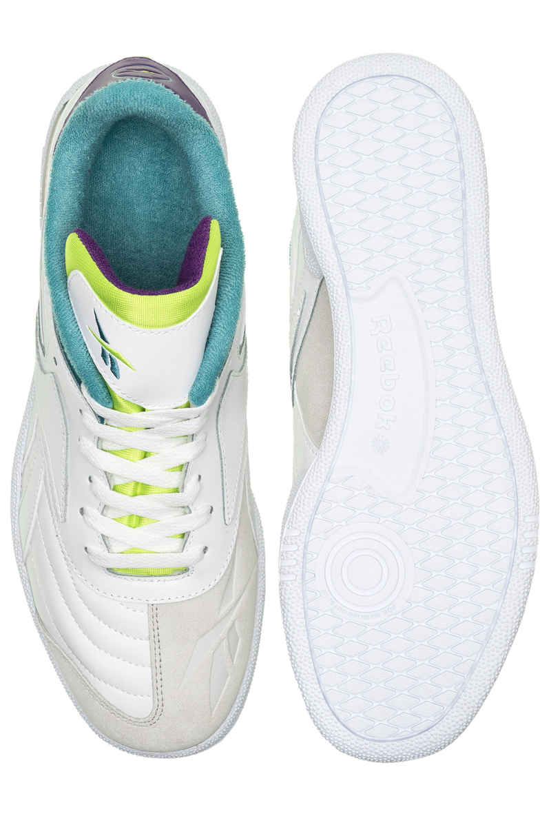 Reebok Club C RC 1.0 Shoes (white skull grey)