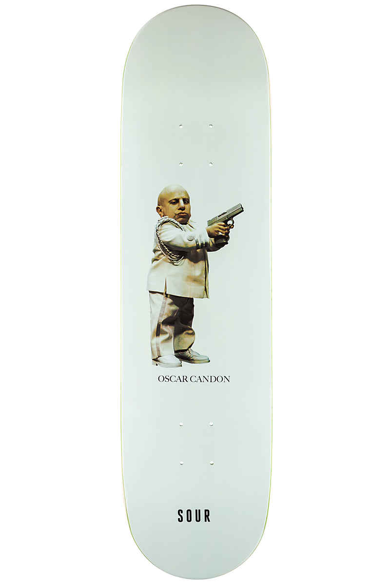 Sour Skateboards Candon Mini Me 8.375" Planche Skate (white)