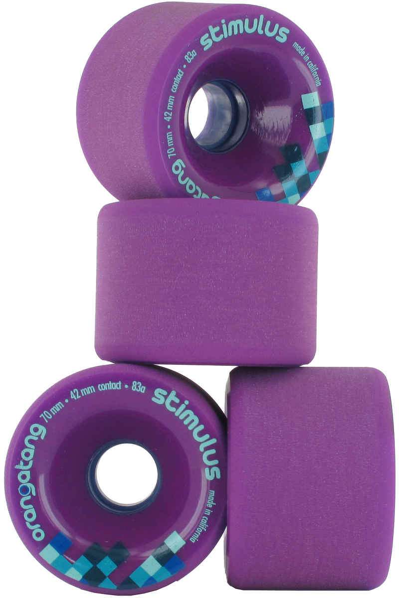 Orangatang Stimulus Roue (purple) 83A 4 Pack 70mm