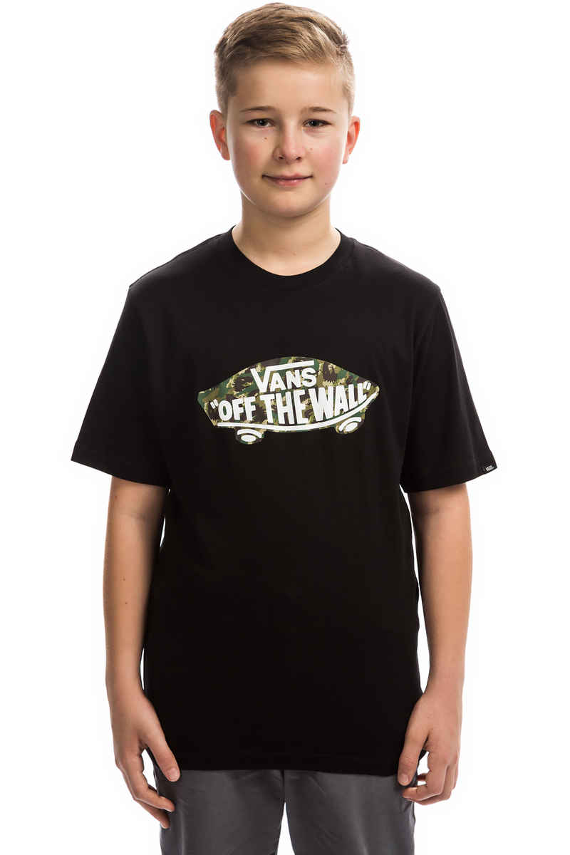 Vans OTW Logo Fill T-Shirt kids (black dino camo)