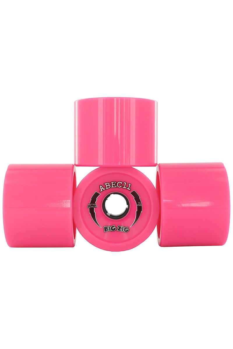 ABEC 11 Retro Big Zigs 75mm 77A Ruote pacco da 4