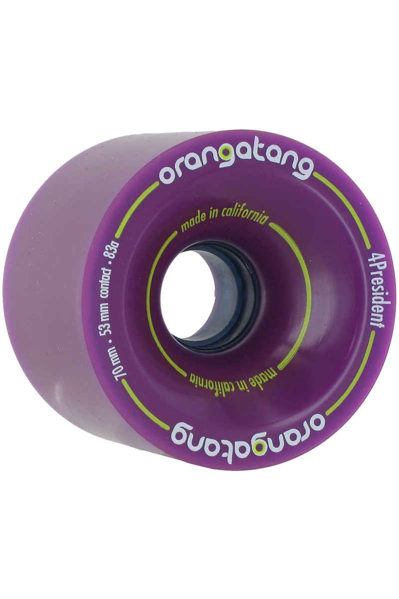 Orangatang 4President Ruote (purple) 83A pacco da 4 70mm