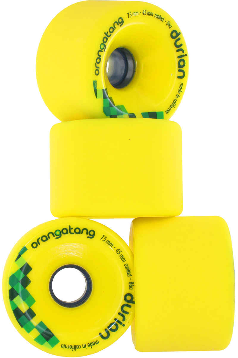 Orangatang Durian 75mm 86A Ruote pacco da 4