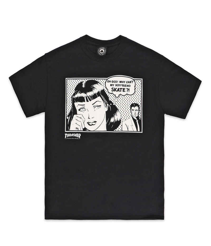 Thrasher Boyfriend T-Shirt (black)