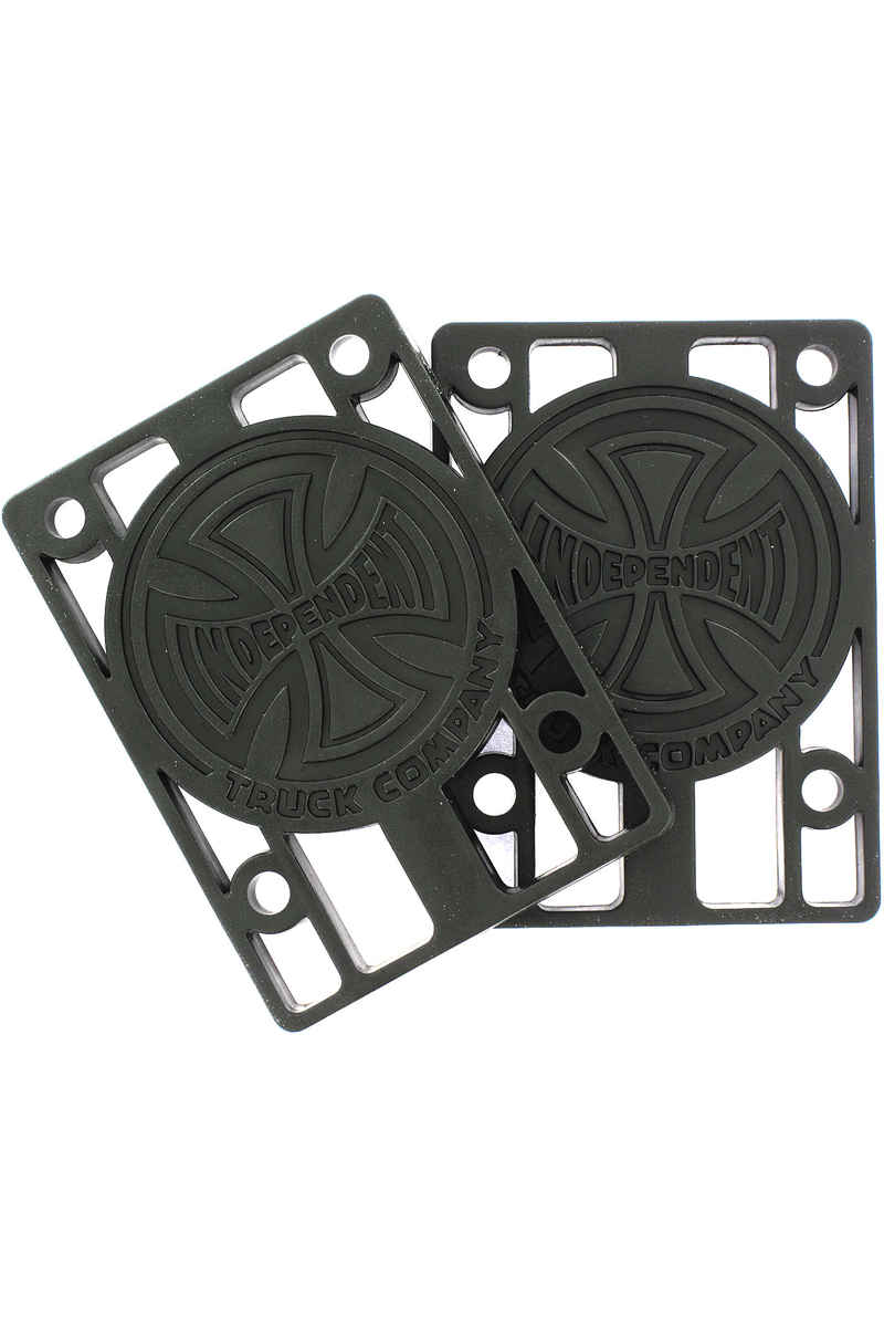 Independent 1/4" Riser Pads (black) 2 Pack