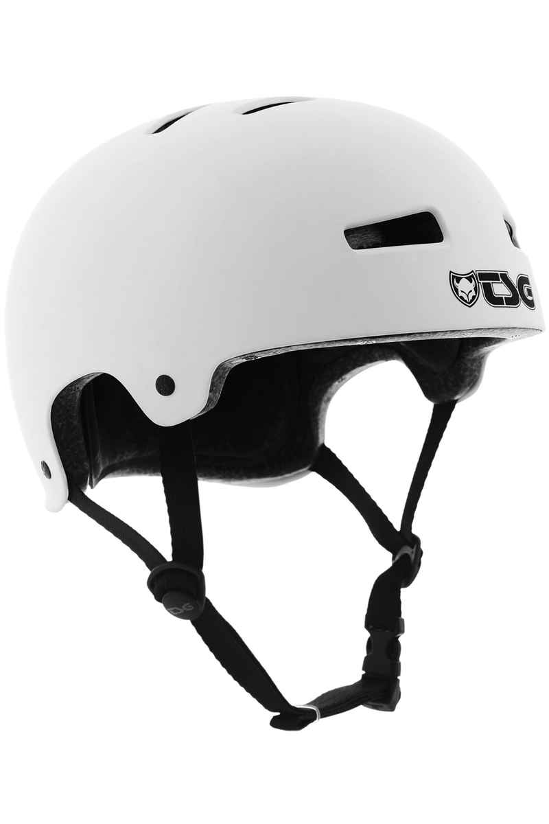TSG Evolution-Solid-Colors Helm (flat white)