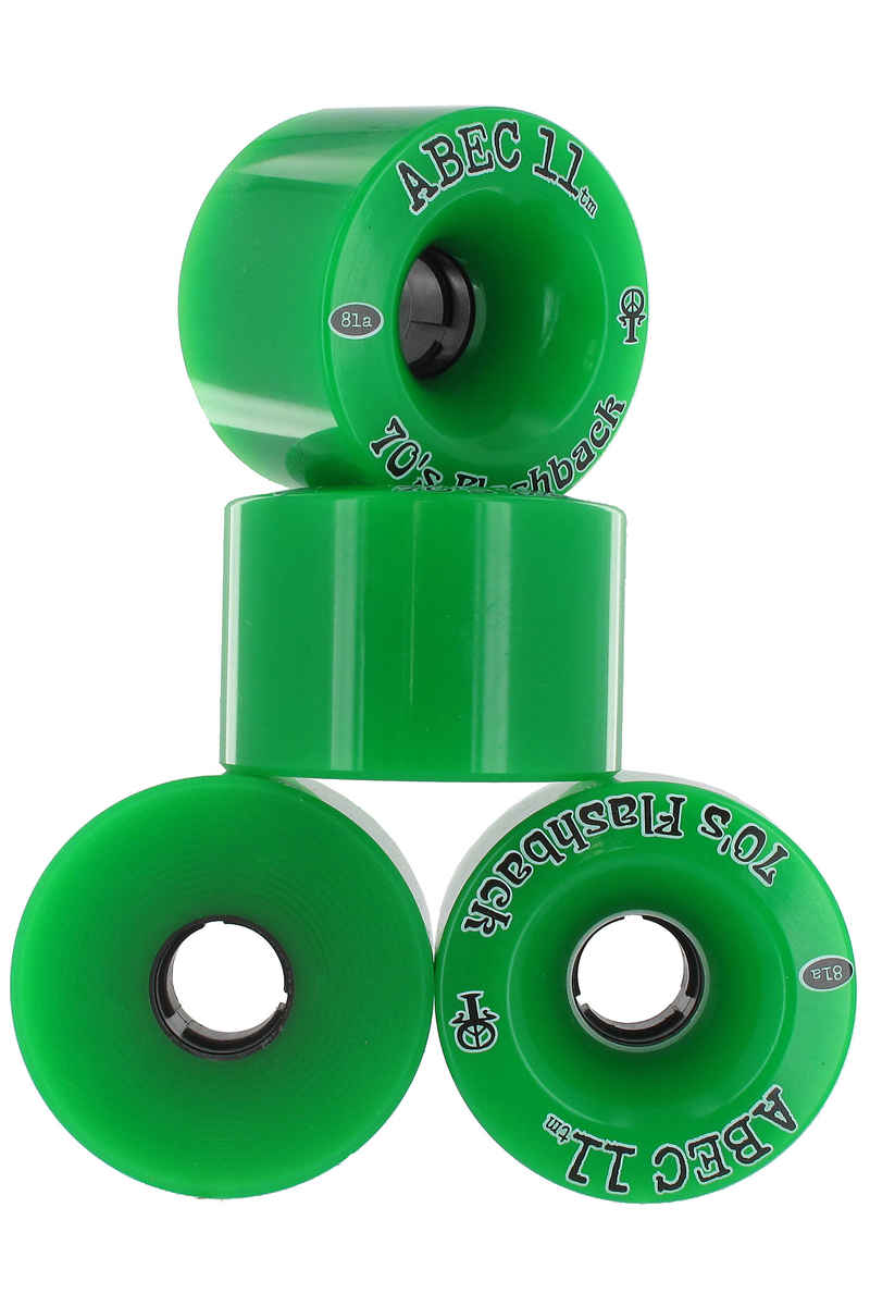 ABEC 11 Flashbacks 70mm 81A Ruote pacco da 4