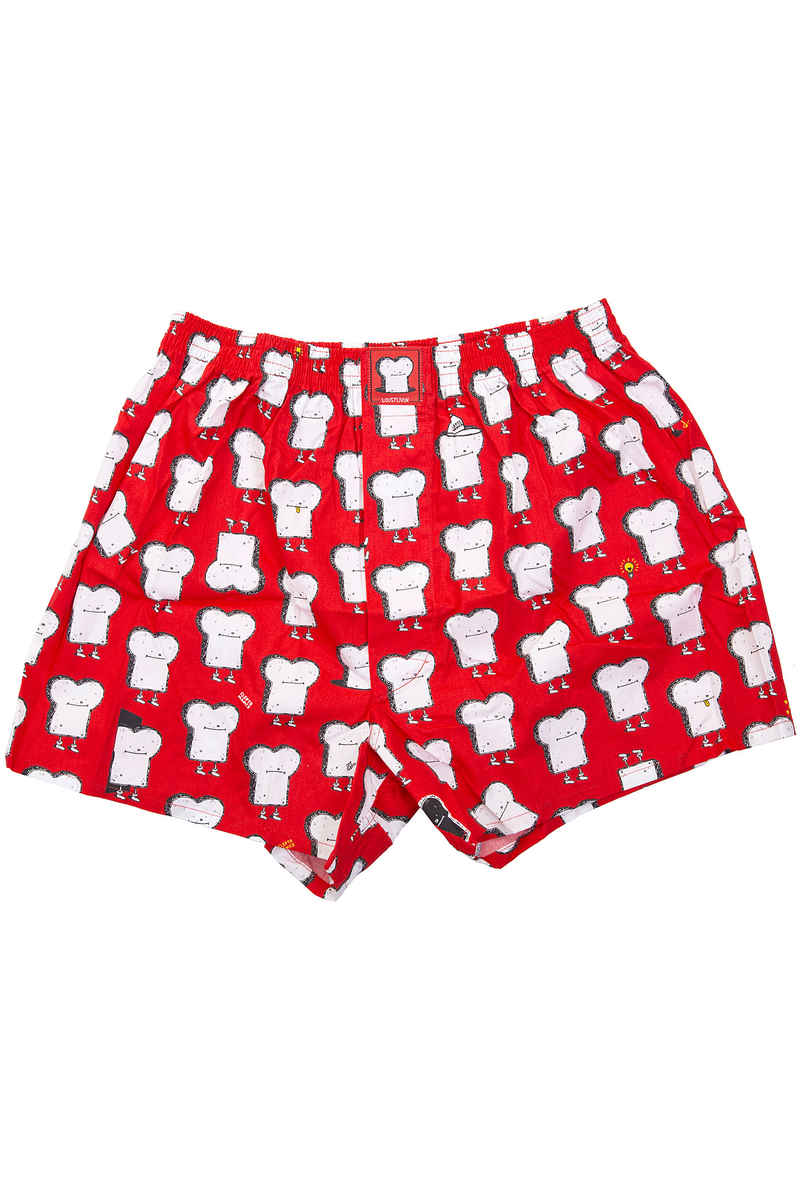 Lousy Livin Underwear Toast Boxers (grenadine)
