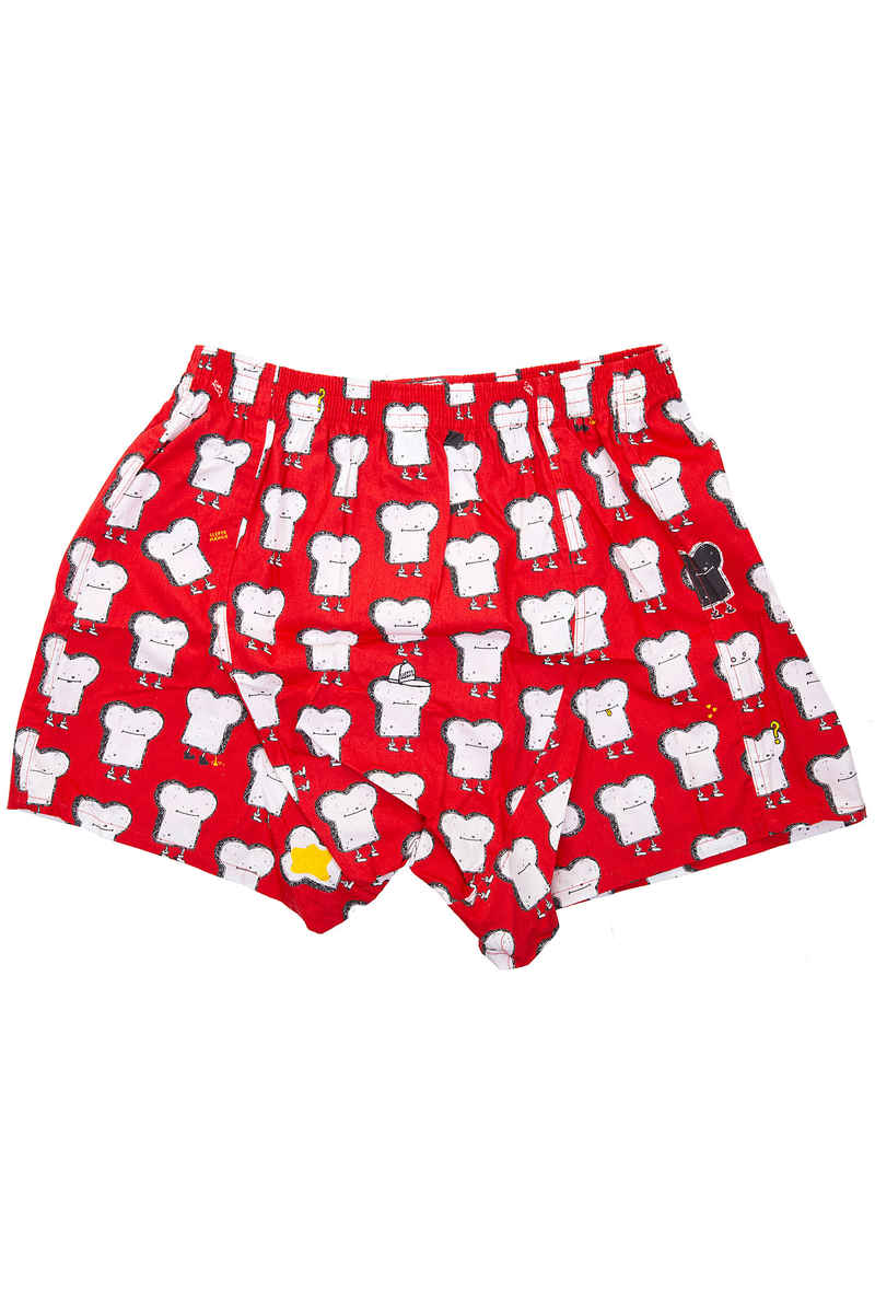 Lousy Livin Underwear Toast Boxers (grenadine)