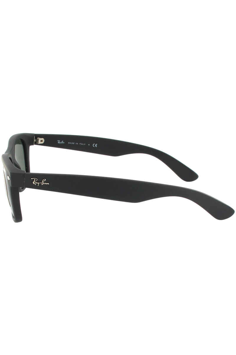 Ray-Ban New Wayfarer Lunettes de soleil 55mm (black rubber green)