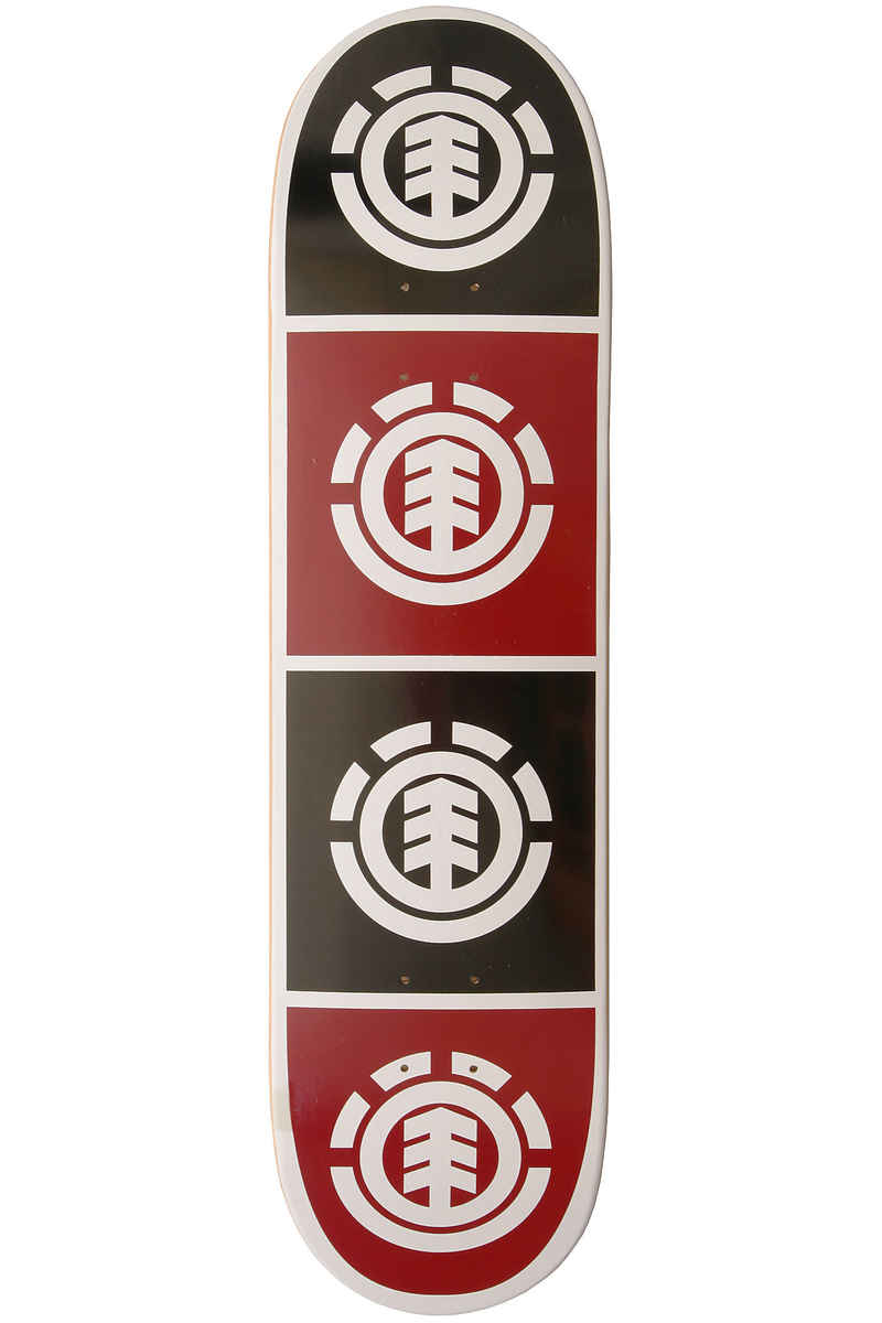 Element Team Quadrant 7.75" Deck (black red)