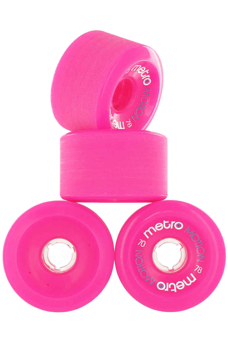 Metro Wheels Motion 70mm 78A Roue (pink) 4 Pack