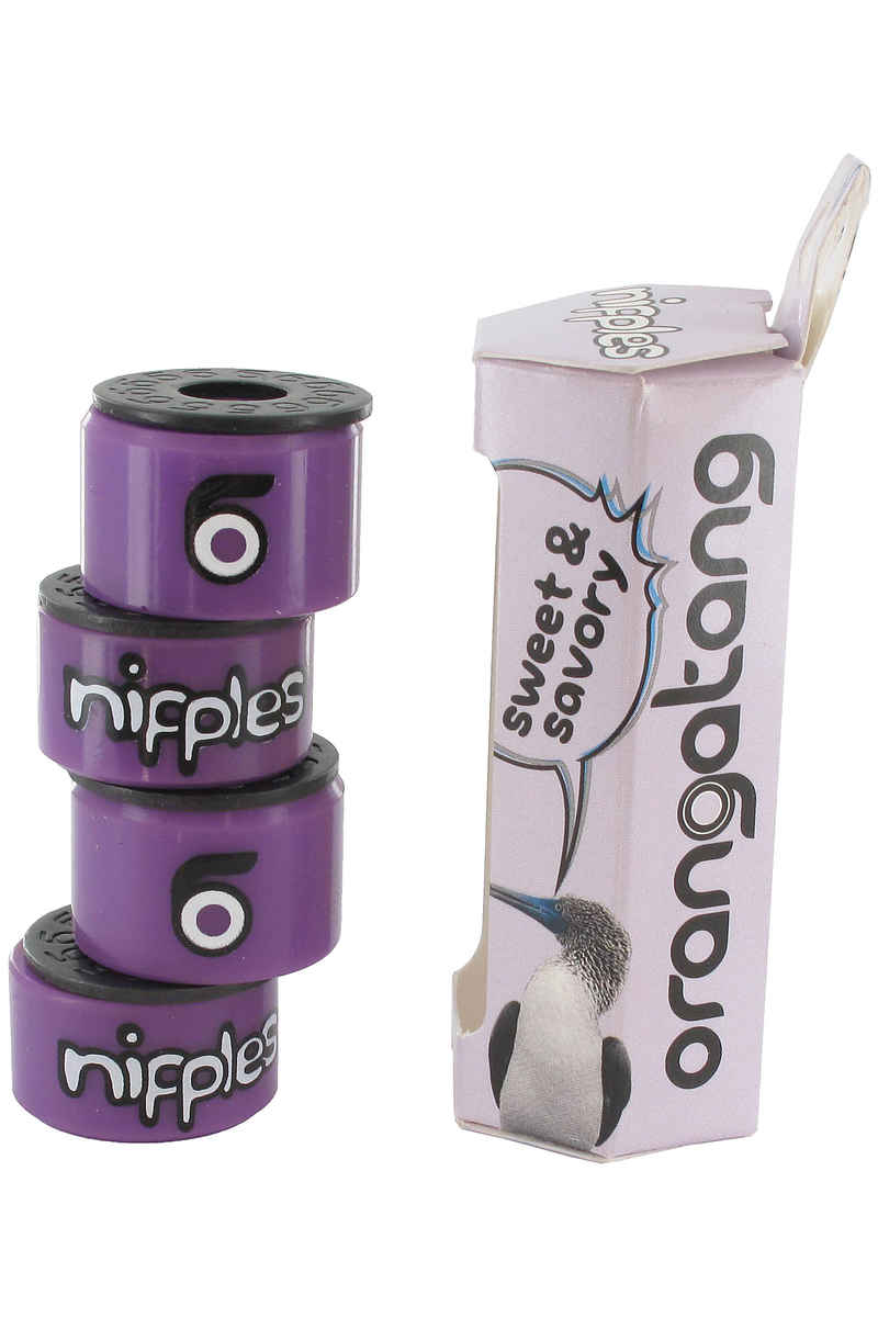 Orangatang 87A Nipples Bushings (purple) 2 Pack