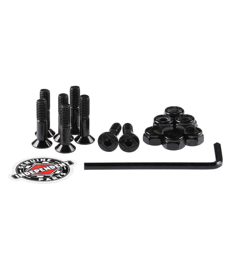 Independent 7/8" Montageset (black) Senkkopf Inbus